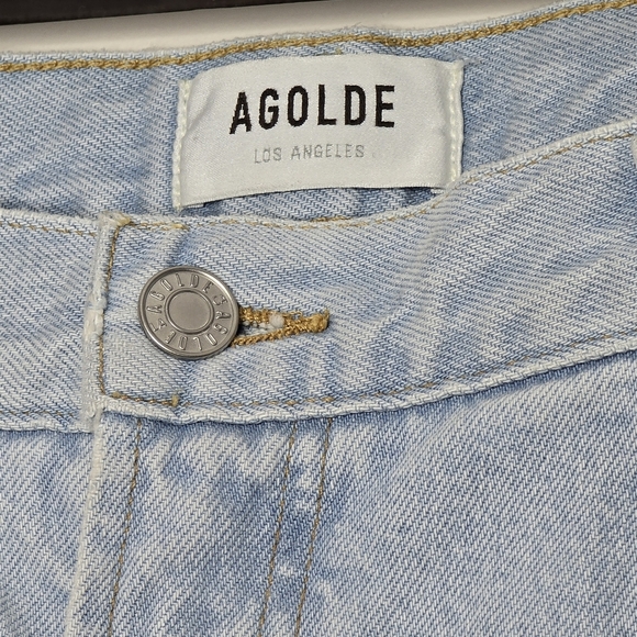 🎉Host Pick🎉 Agolde Fusion Jean Mid-rise Wide-leg Jeans Size 34 - Picture 6 of 16